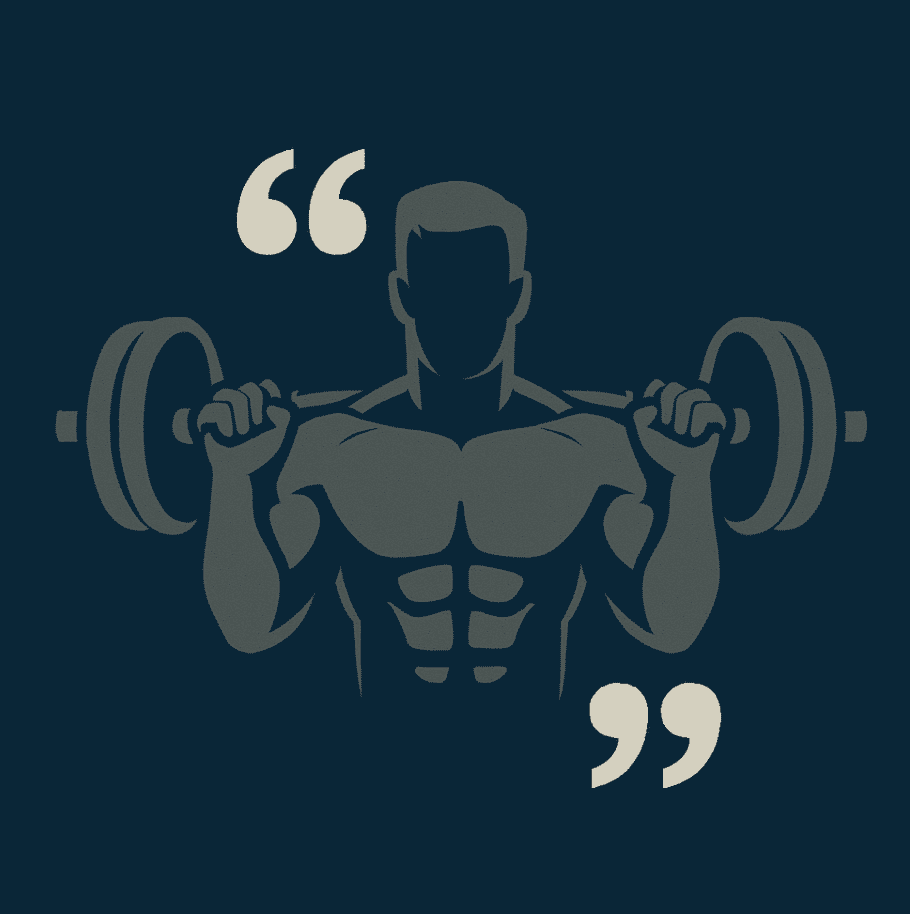 Icon for gym quotes for men