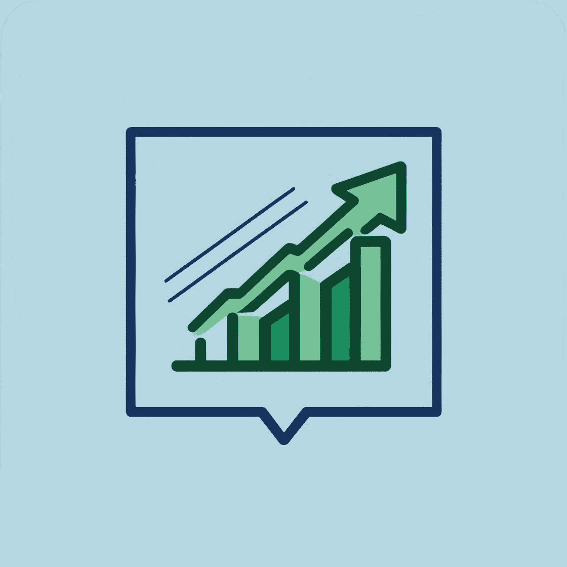 Icon for quotes for business success