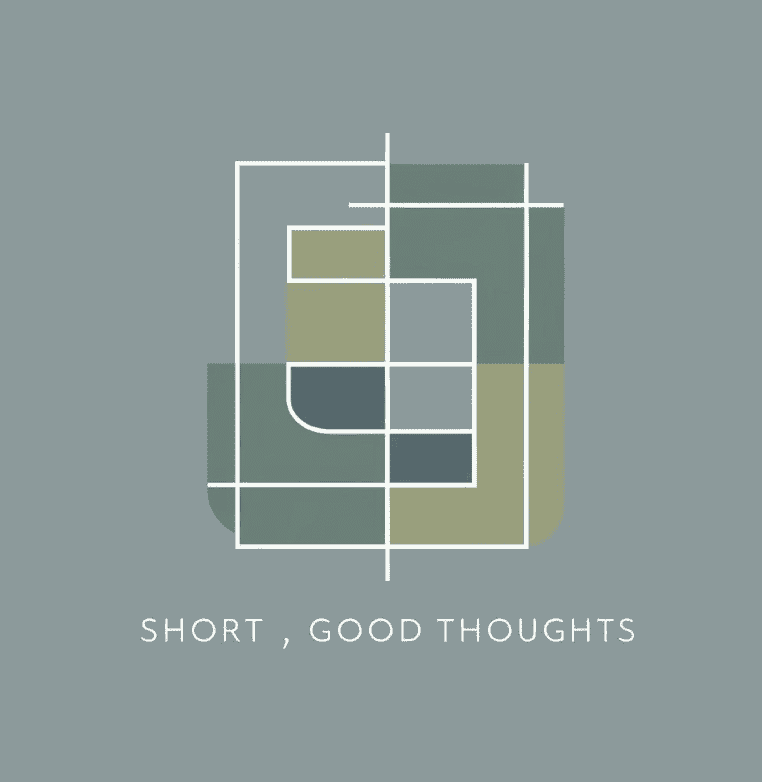 Icon for short good thoughts in english
